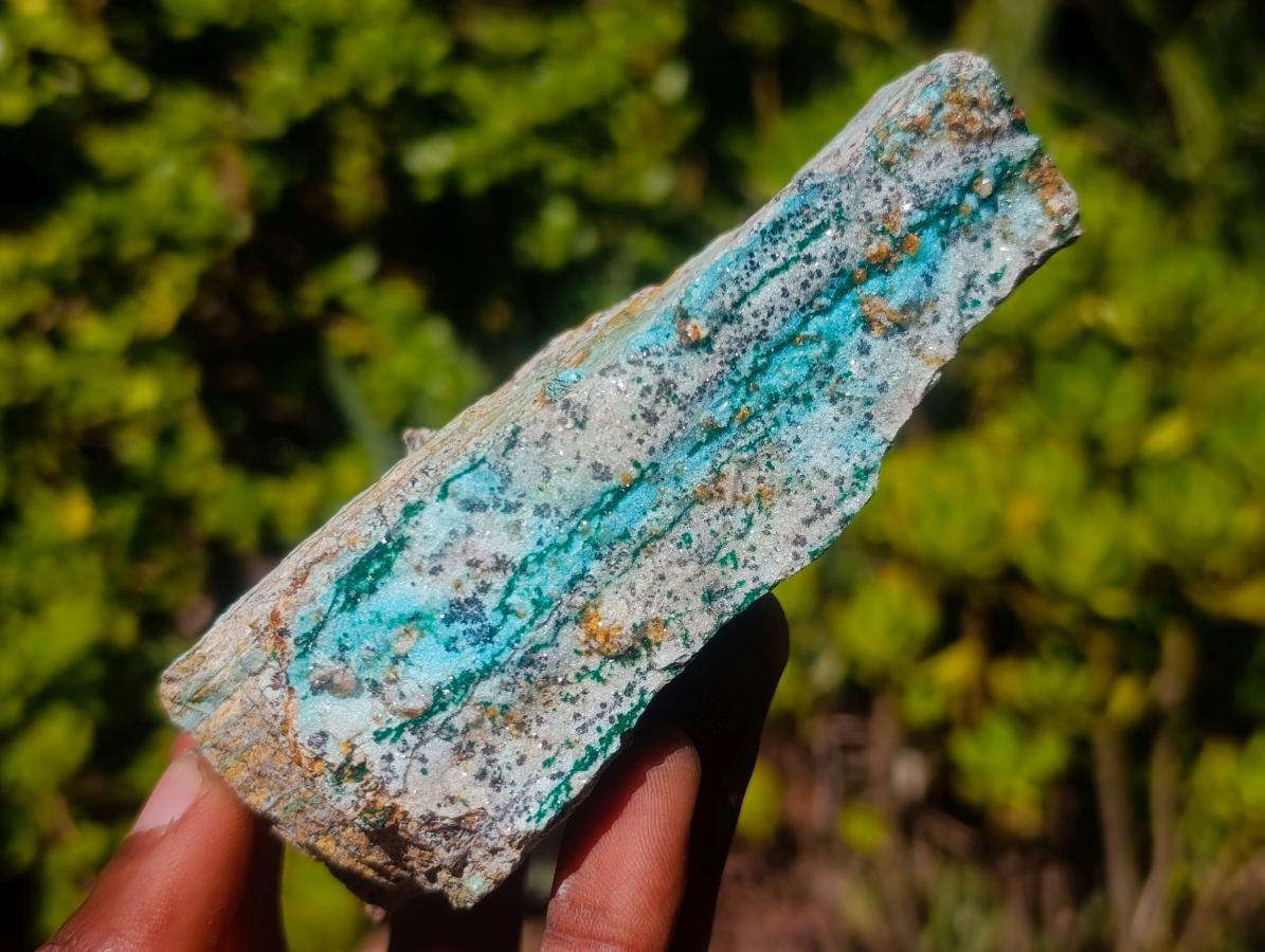 Natural Drusy Coated Chrysocolla Dolomite Specimens with Crystalline Malachite x 4 From Lupoto Mine, Congo - Toprock Gemstones and Minerals 