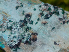 Natural Drusy Coated Chrysocolla Dolomite Specimens with Crystalline Malachite x 4 From Lupoto Mine, Congo - Toprock Gemstones and Minerals 