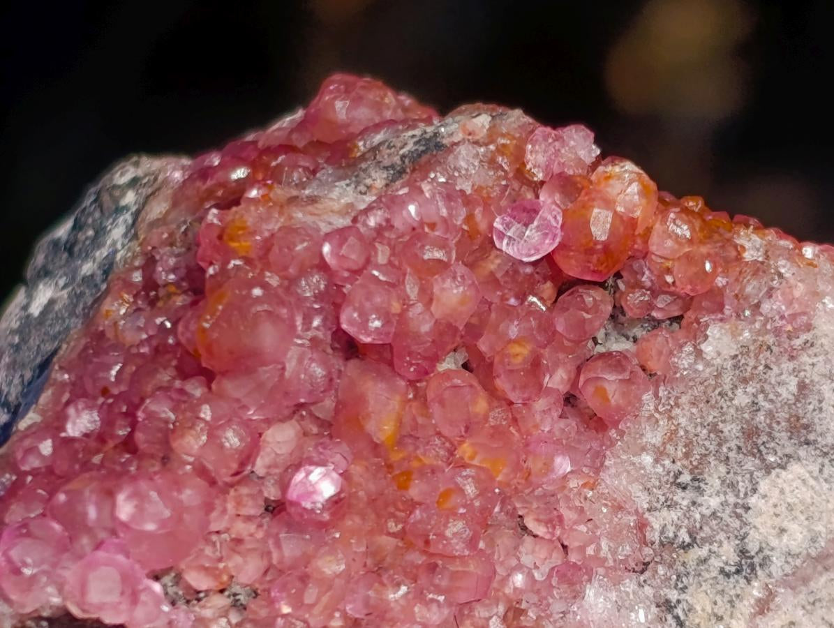 Natural Spherocobaltite Specimens x 6 From Mashamba West Mine, Congo - Toprock Gemstones and Minerals 