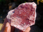 Natural Spherocobaltite Specimens x 6 From Mashamba West Mine, Congo - Toprock Gemstones and Minerals 