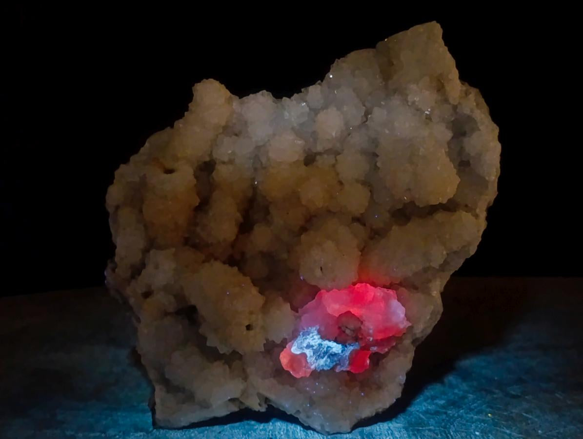 Natural Drusy Snow Finger Quartz Coated Clusters x 6 From Albert's Mountain, Lesotho - Toprock Gemstones and Minerals 