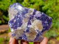 Polished One Side Silver Leaf Lepidolite Slices x 12 From Zimbabwe - Toprock Gemstones and Minerals 