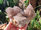 Natural Red Hematoid Quartz Clusters x 3 From Karoi, Zimbabwe - Toprock Gemstones and Minerals 