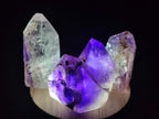 Polished Window Amethyst Crystals x 12 From Akansobe, Madagascar - Toprock Gemstones and Minerals 