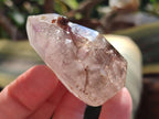 Polished Window Amethyst Crystals x 12 From Akansobe, Madagascar - Toprock Gemstones and Minerals 