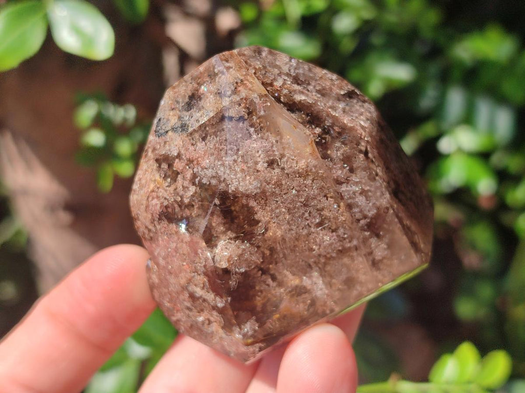 Polished Mix of Quartz Crystals with Inclusions x 6 From Madagascar - Toprock Gemstones and Minerals 