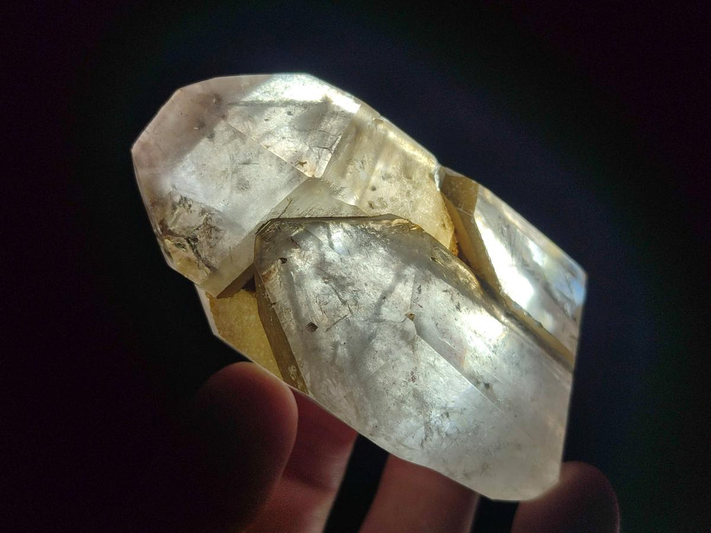 Polished Mix of Quartz Crystals with Inclusions x 6 From Madagascar - Toprock Gemstones and Minerals 