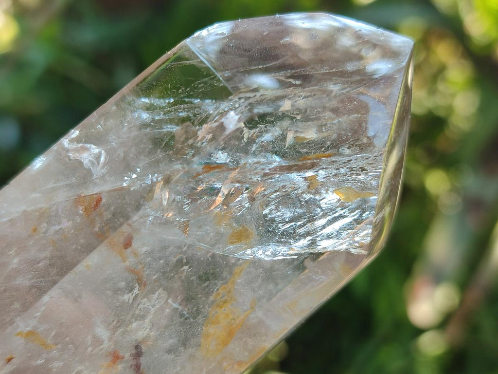 Polished Mix of Quartz Crystals with Inclusions x 6 From Madagascar - Toprock Gemstones and Minerals 