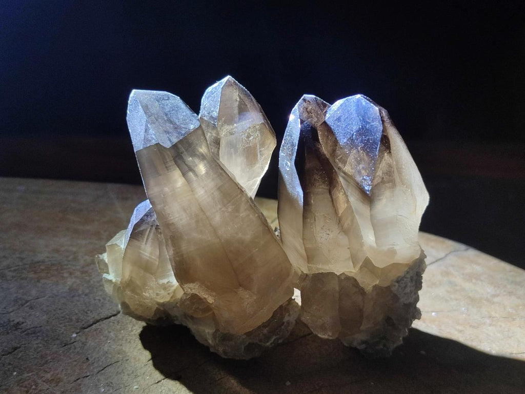 Natural Mix of Smokey Quartz Crystals x 19 From Erongo, Namibia - Toprock Gemstones and Minerals 