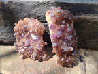 Natural Chevron Amethyst Clusters x 16 From Zambia - Toprock Gemstones and Minerals 