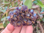 Natural Chevron Amethyst Clusters x 16 From Zambia - Toprock Gemstones and Minerals 