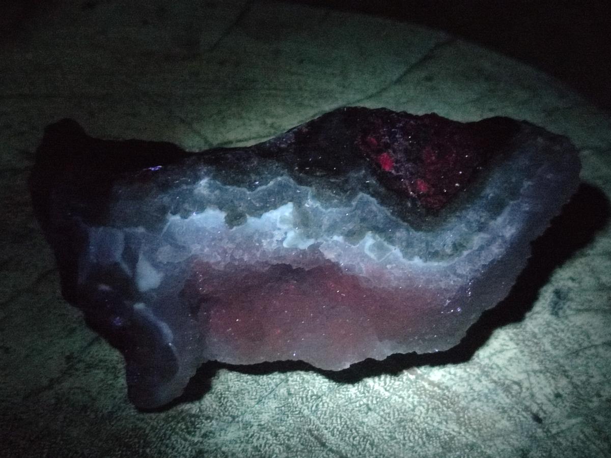 Natural Blue Lace Agate Specimens x 12 From Nsanje, Malawi - Toprock Gemstones and Minerals 