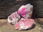 Natural Spherocobaltite Specimens x 12 From Mashamba West Mine, Congo - Toprock Gemstones and Minerals 