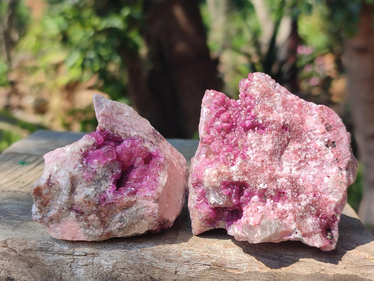 Natural Spherocobaltite Specimens x 12 From Mashamba West Mine, Congo - Toprock Gemstones and Minerals 
