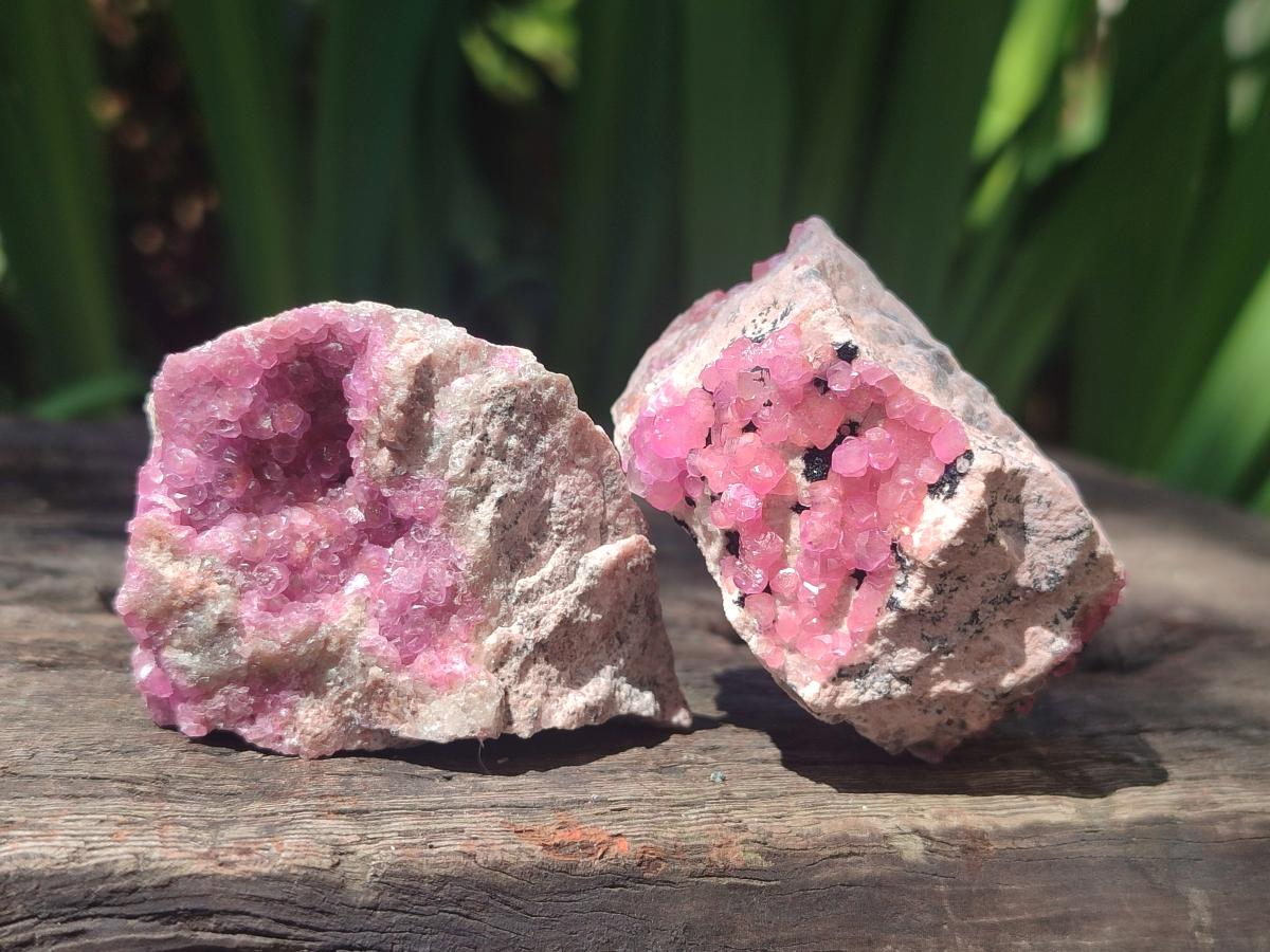 Natural Spherocobaltite Specimens x 12 From Mashamba West Mine, Congo - Toprock Gemstones and Minerals 