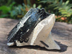 Natural Large Mix of Schorl Black Tourmaline Crystal Clusters x 6 From Erongo, Namibia - Toprock Gemstones and Minerals 