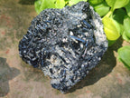 Natural Large Mix of Schorl Black Tourmaline Crystal Clusters x 6 From Erongo, Namibia - Toprock Gemstones and Minerals 