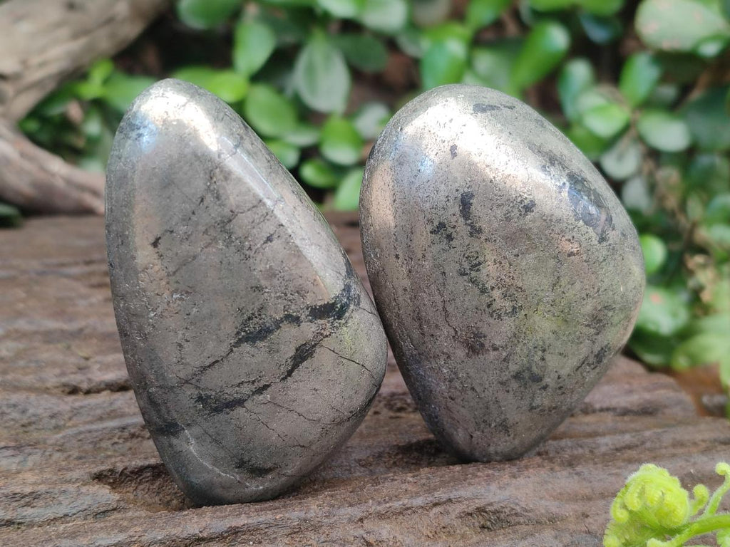 Polished Basalt Pharaoh Stone Free Forms x 6 From Iron Duke Mine, Zimbabwe - Toprock Gemstones and Minerals 