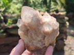 Natural Cascading White Phantom Clear Smokey Luena Quartz Clusters x 6 From Luena, Congo - Toprock Gemstones and Minerals 