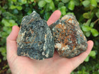 Natural Black Tourmaline Specimens in Quartz x 12 From Zimbabwe - Toprock Gemstones and Minerals 