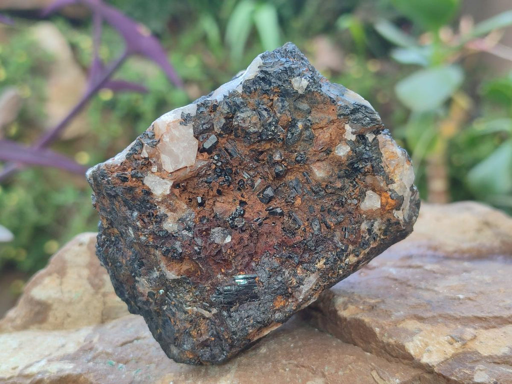 Natural Black Tourmaline Specimens in Quartz x 12 From Zimbabwe - Toprock Gemstones and Minerals 
