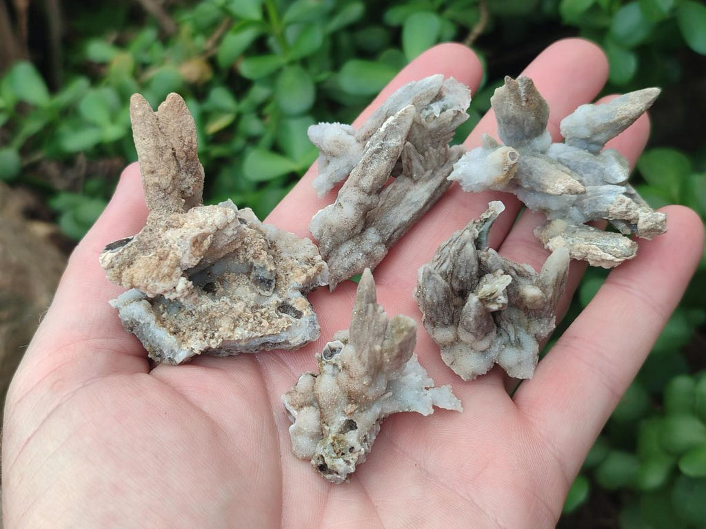 Natural Semi-Sceptre Spearhead Calcite Crystals x 35 From Albert's Mountain, Lesotho - Toprock Gemstones and Minerals 