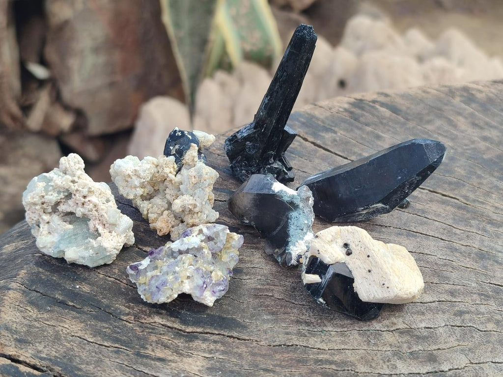 Natural Mix of Mineral Specimens x 82 From Erongo, Namibia - Toprock Gemstones and Minerals 