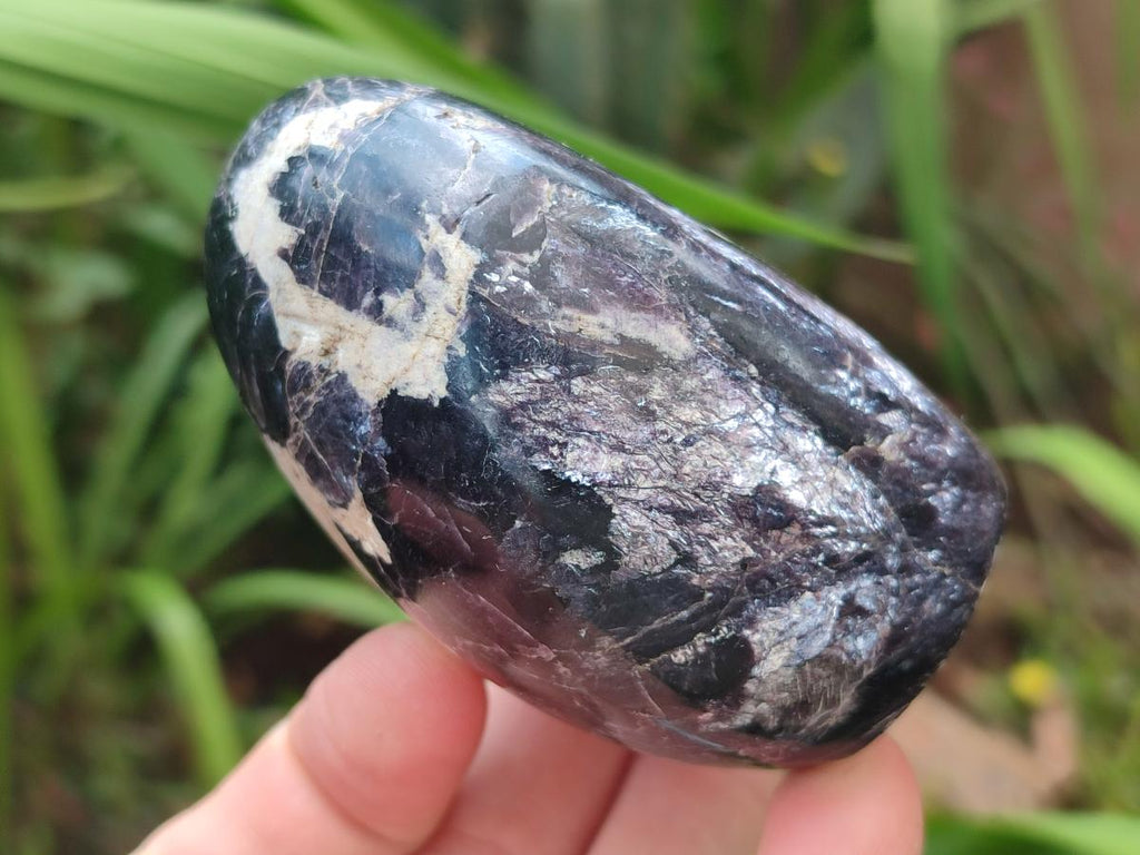 Polished Lepidolite Standing Display Pieces x 6 From Zimbabwe - Toprock Gemstones and Minerals 
