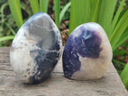 Polished Lepidolite Standing Display Pieces x 6 From Zimbabwe - Toprock Gemstones and Minerals 