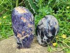 Polished Lepidolite Standing Display Pieces x 6 From Zimbabwe - Toprock Gemstones and Minerals 