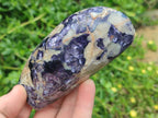 Polished Lepidolite Standing Display Pieces x 6 From Zimbabwe - Toprock Gemstones and Minerals 