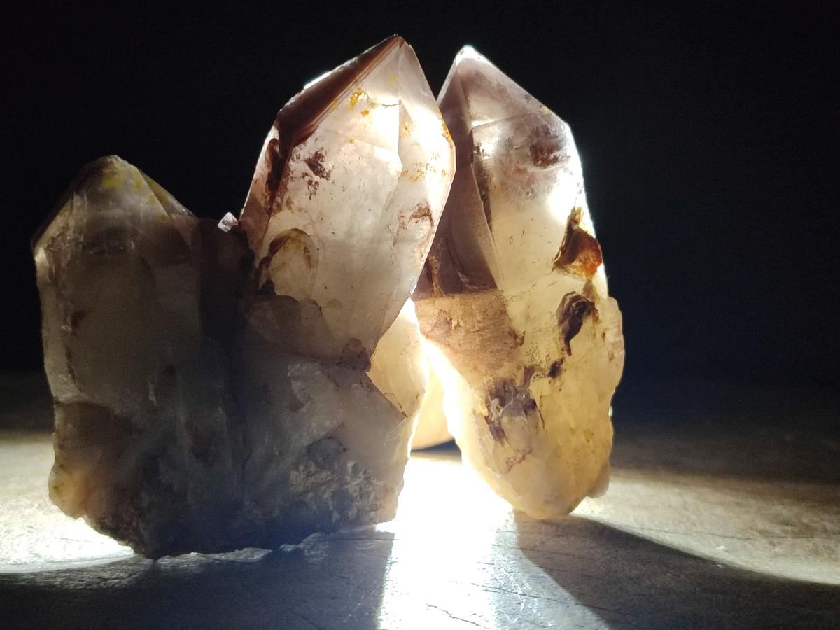 Natural Red Hematoid Quartz Crystals and Clusters x 6 From Karoi, Zimbabwe - Toprock Gemstones and Minerals 