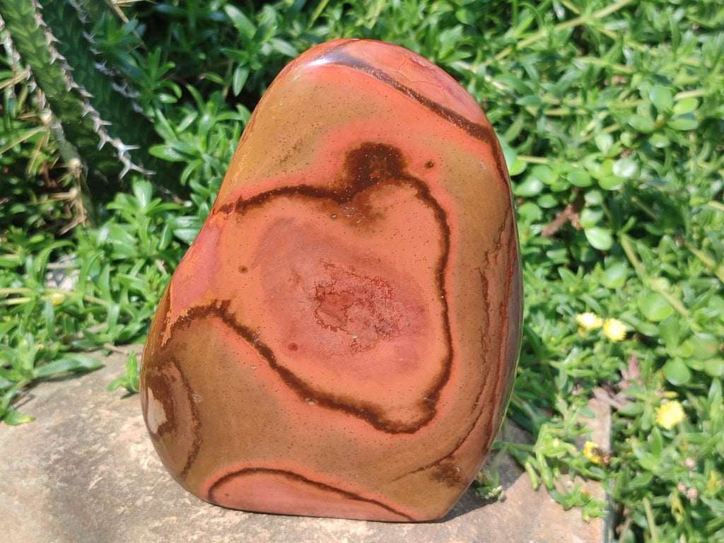 Polished Large Polychrome Jasper Standing Display Pieces x 2 From Androka, Madagascar - Toprock Gemstones and Minerals 