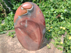 Polished Large Polychrome Jasper Standing Display Pieces x 2 From Androka, Madagascar - Toprock Gemstones and Minerals 
