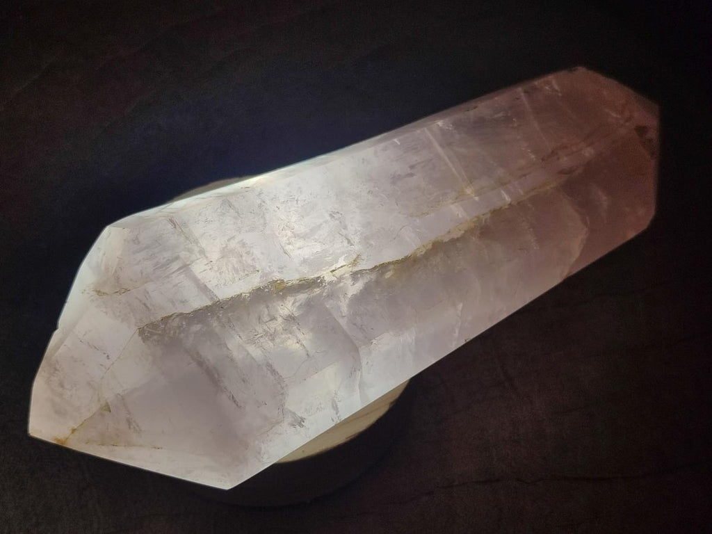 Polished Double Terminated Gemmy Rose Quartz Crystals x 3 From Madagascar - Toprock Gemstones and Minerals 