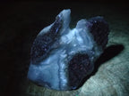 Natural Blue Lace Agate Specimens x 6 From Nsanje, Malawi - Toprock Gemstones and Minerals 