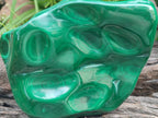 Polished Large Flower Banded Malachite Free Form x 1 From Congo - Toprock Gemstones and Minerals 
