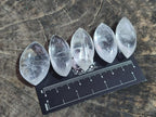 Polished Rock Crystal Quartz "Angel Tears" Free Forms x 35 From Madagascar