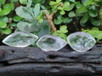 Polished Rock Crystal Quartz "Angel Tears" Free Forms x 35 From Madagascar