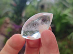 Polished Rock Crystal Quartz "Angel Tears" Free Forms x 35 From Madagascar