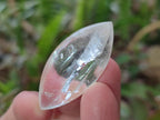 Polished Rock Crystal Quartz "Angel Tears" Free Forms x 35 From Madagascar