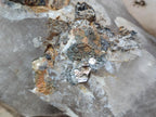 Natural XL Smokey Quartz Crystal with Schorl Black Tourmaline and Boitite Mica x 1 From Erongo, Namibia