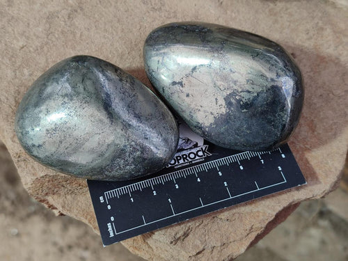 Polished Basalt Pharaoh Stone Free Forms x 5 From Iron Duke Mine, Zimbabwe