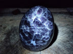 Polished Large Purple Smokey Chevron Amethyst Standing Display Piece x 1 From Madagascar