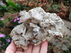 Natural Stacked Rhomboherdral Calcite Specimens with Drusy Spearhead Crystals x 4 From Albert's Mountain, Lesotho