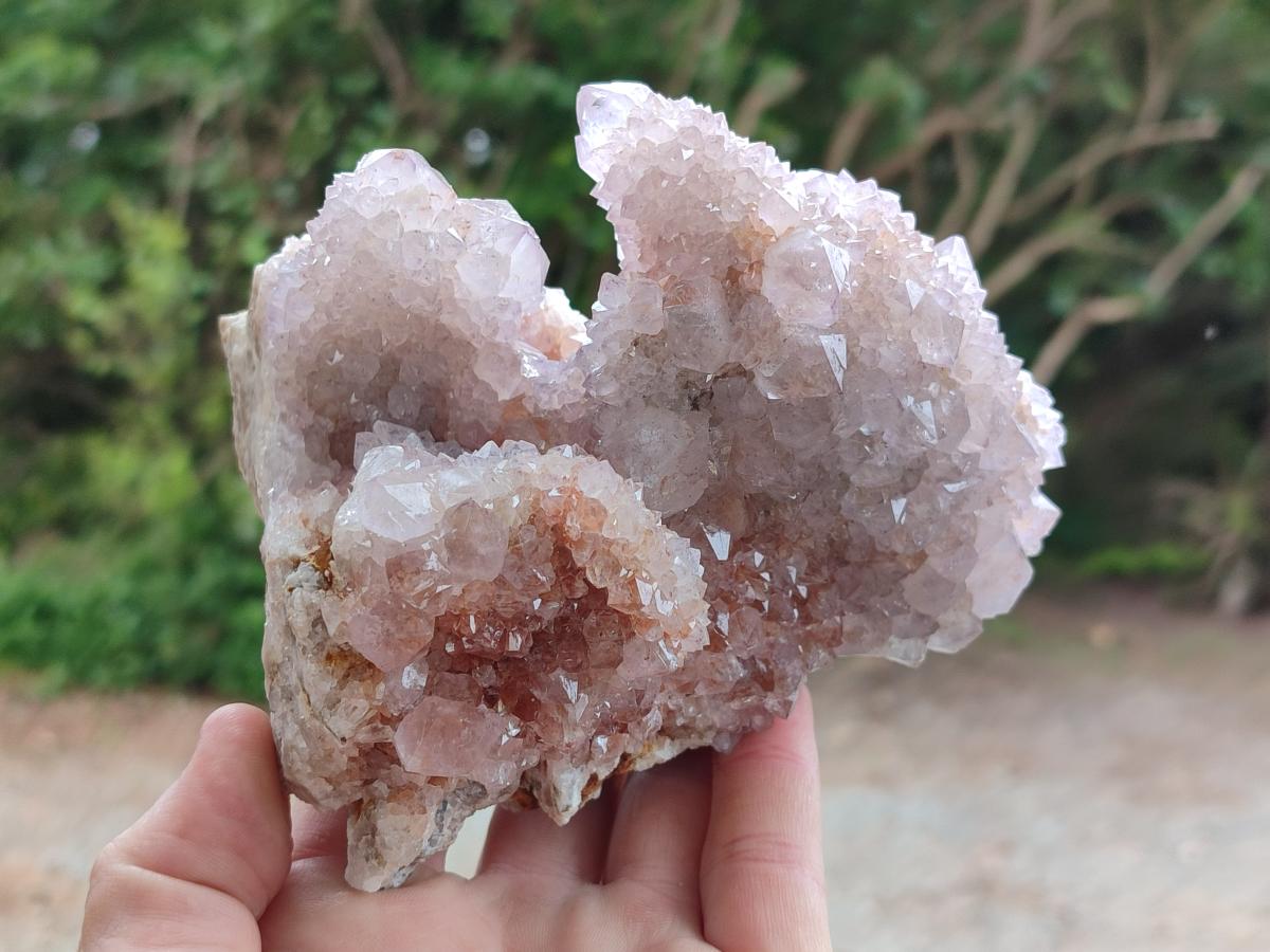 Natural Spirit Quartz Clusters x 2 From Boekenhouthoek, South Africa