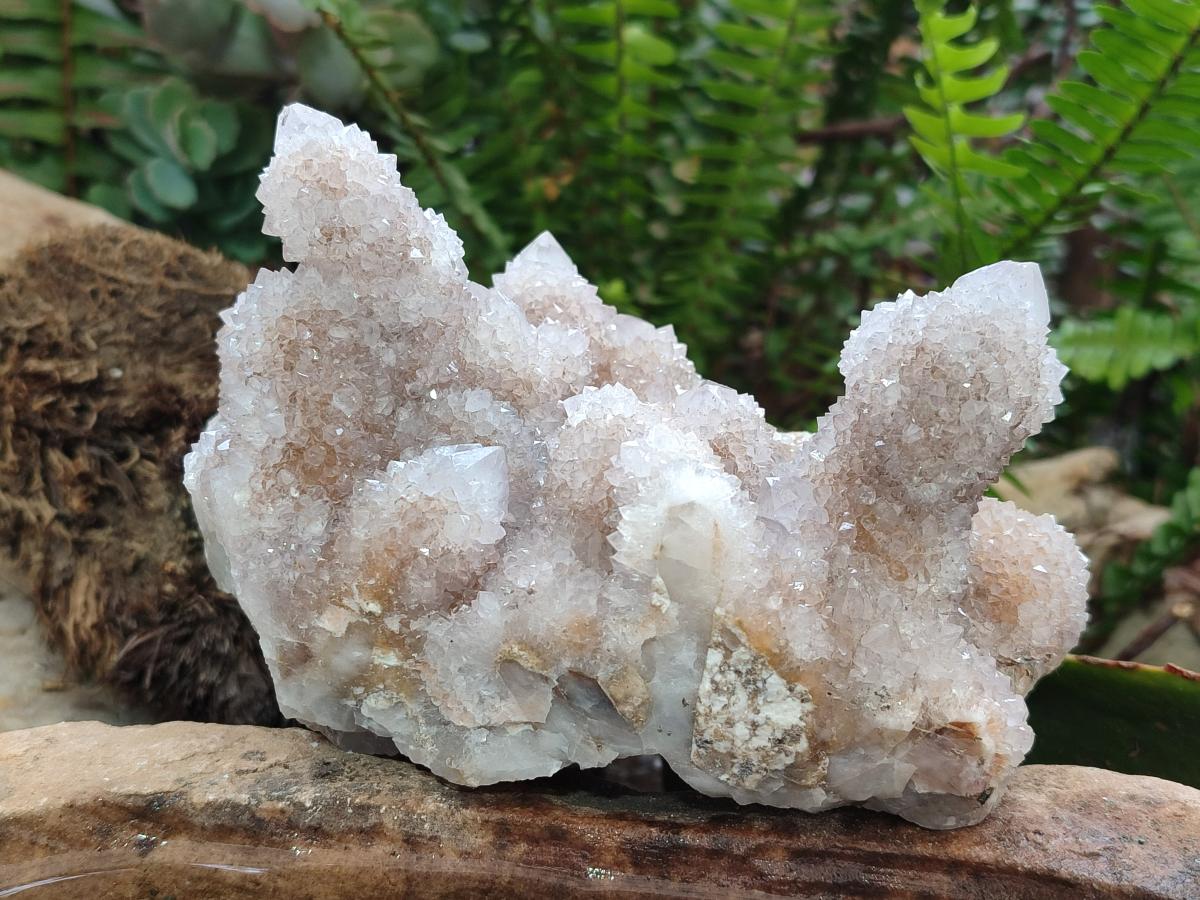 Natural Spirit Quartz Clusters x 2 From Boekenhouthoek, South Africa