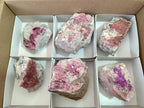 Natural Spherocobaltite Specimens x 6 From Mashamba West Mine, Congo
