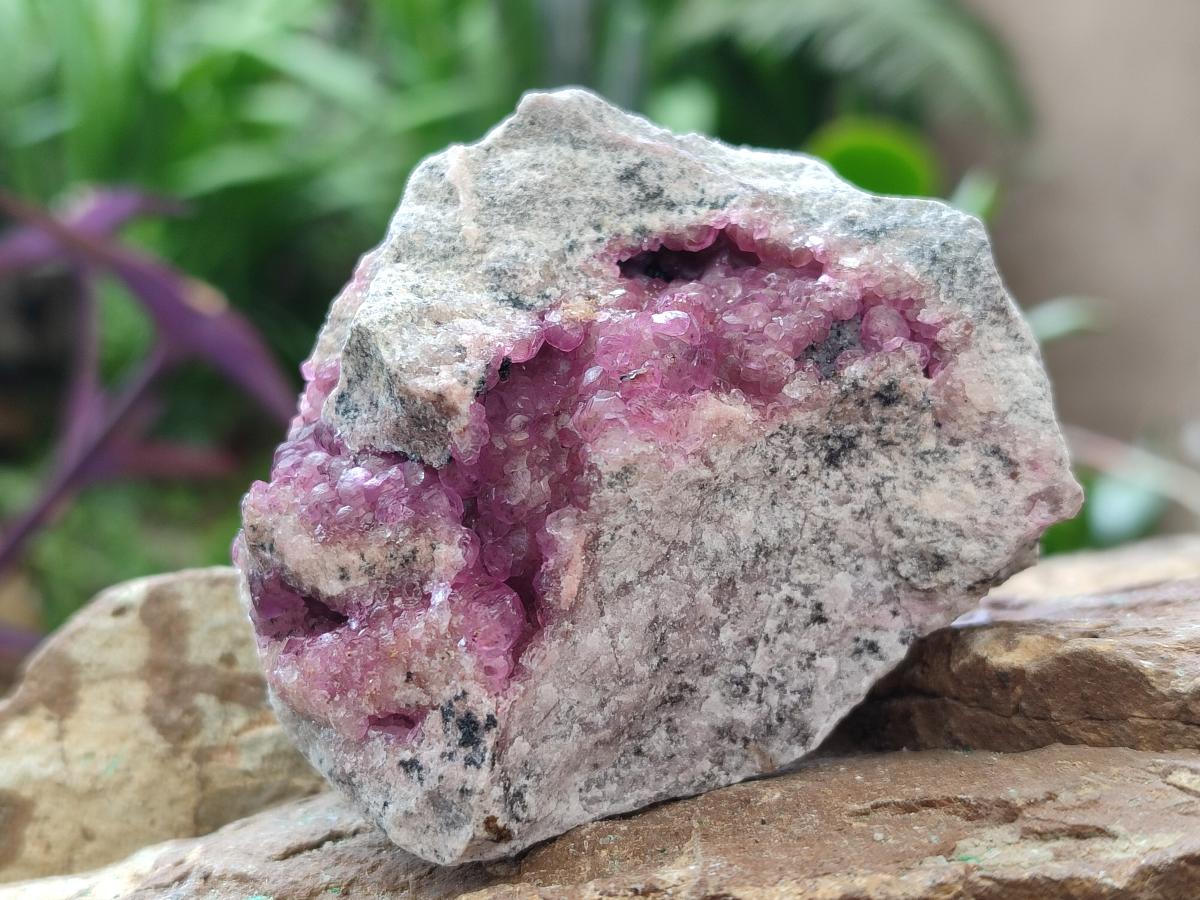 Natural Spherocobaltite Specimens x 6 From Mashamba West Mine, Congo