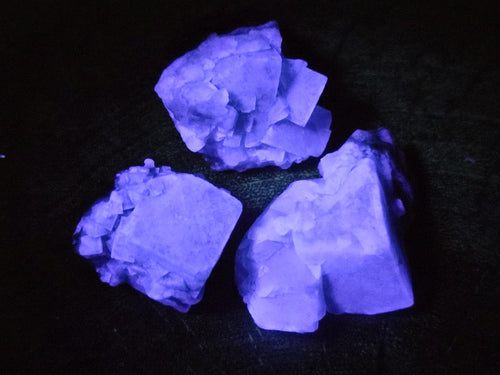 Natural Green Cubic Fluorite Specimens x 20 From Mandrosonoro, Madagascar